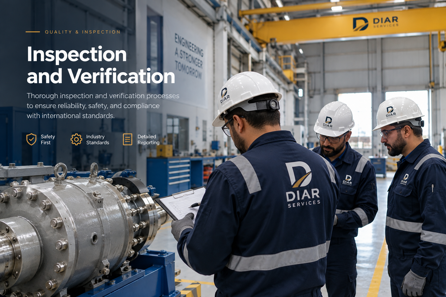 Facility inspection and technical validation