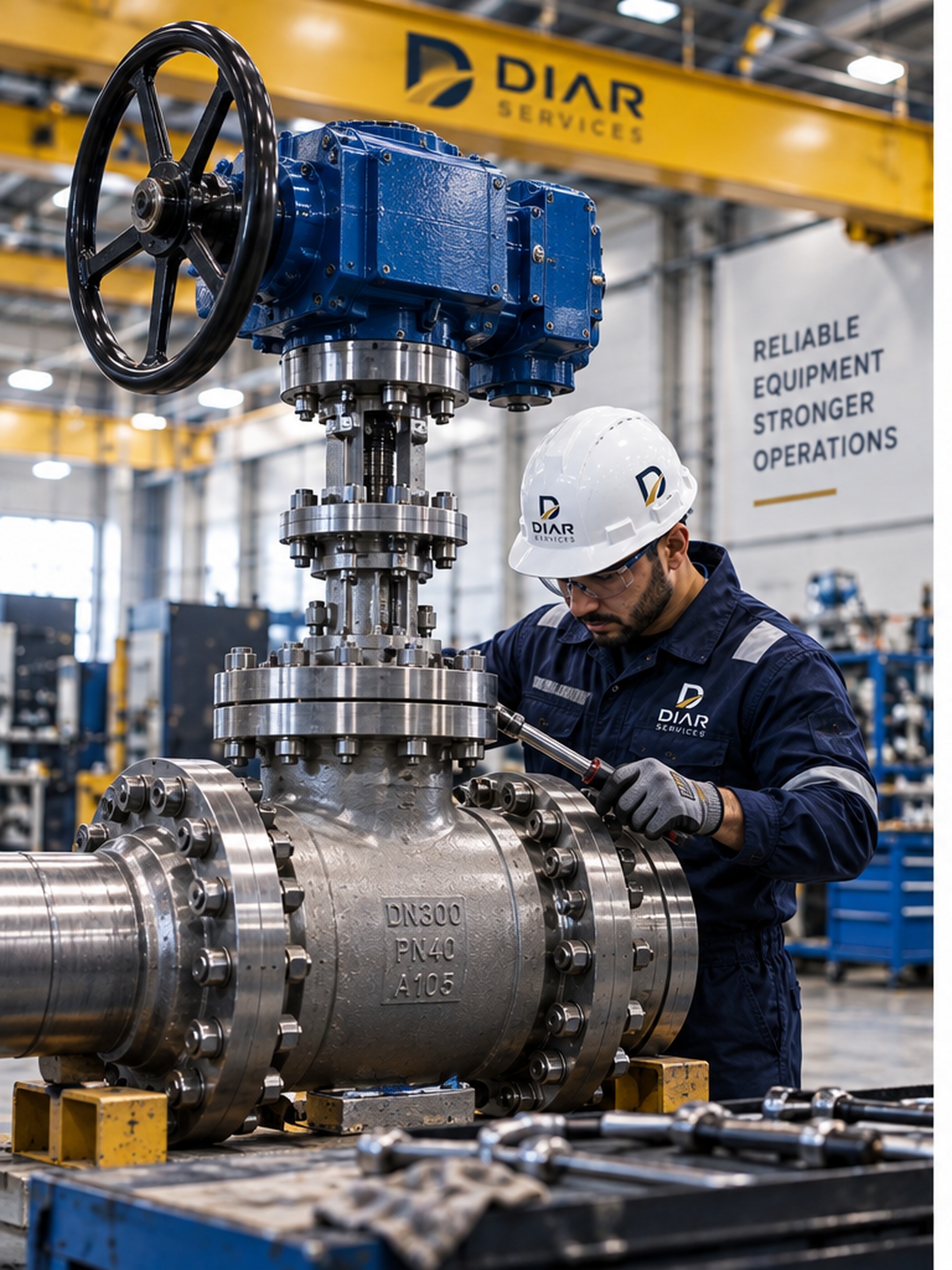 Valve service technician